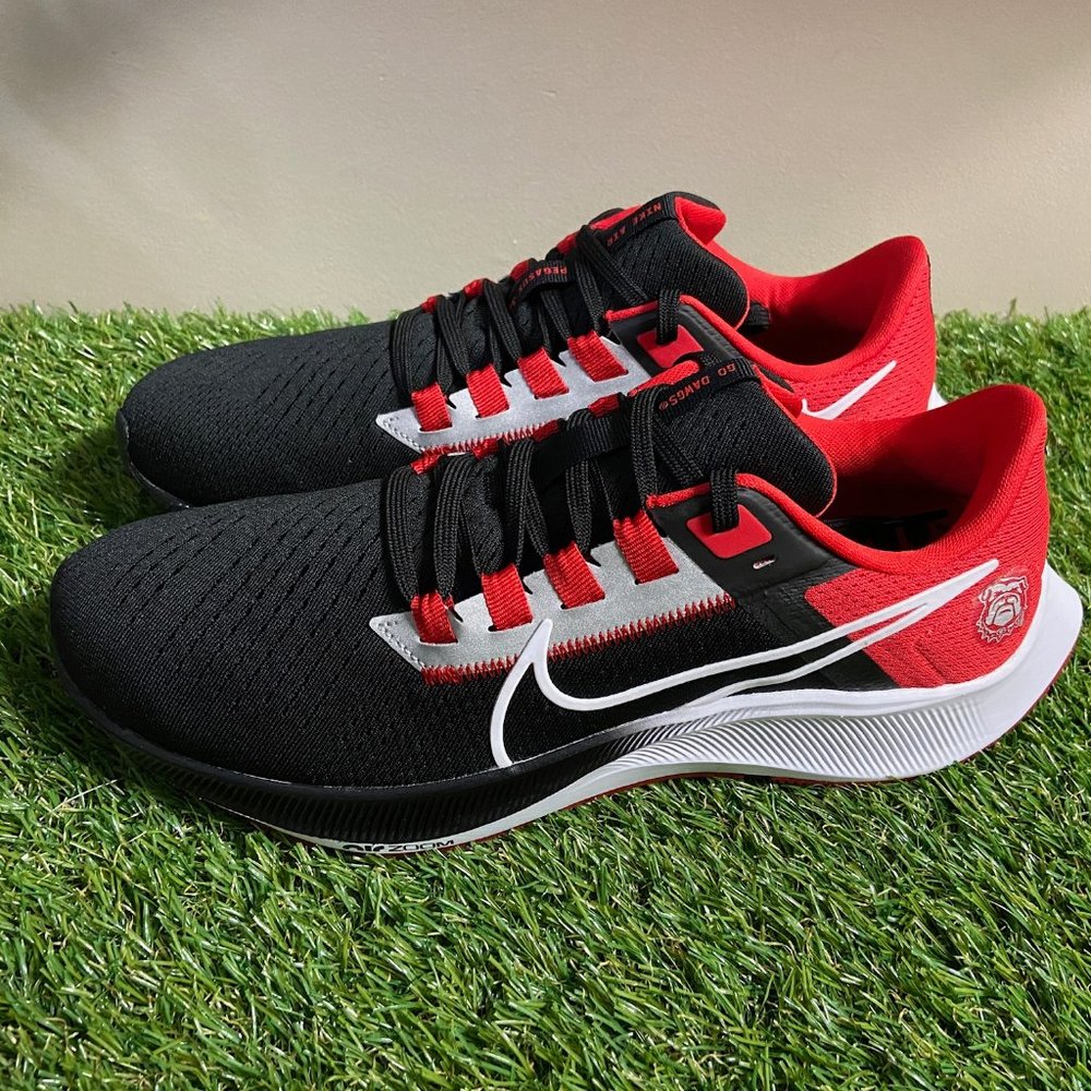 Nike Zoom Pegasus 38 Georgia Bulldogs UGA Dawgs Shoes Mens DJ0828-001 NEW